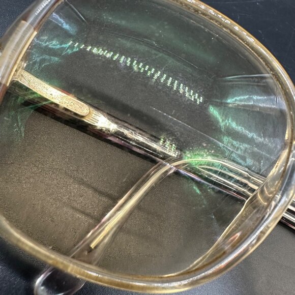 Vintage Eyeglasses Sky Pink Frame Italy 1970s Luxottica Camille Retro Fashion - Picture 11 of 13